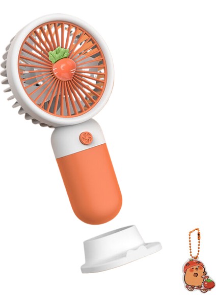 Handheld Portable, Small Fan, Usb Charging Wireless Student, Handheld Fan, Fruit Shape (Yurt Dışından)