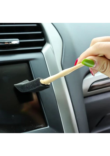 5'li Araba Havalandırma Temizleme Fırçaları Klima Çıkışları,toz Alma&otomobil Içi Detaylı Mini Temizlik Aparatları