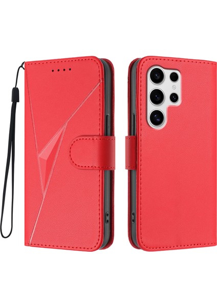 Samsung Galaxy S25 Ultra Deri Telefon Kılıfı (Yurt Dışından)