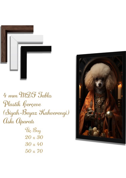 Ahşap Tablolar- Yapay Zeka ile Oluşturulmuş Görseller Uv Baskı-Mdf Tablo /2692