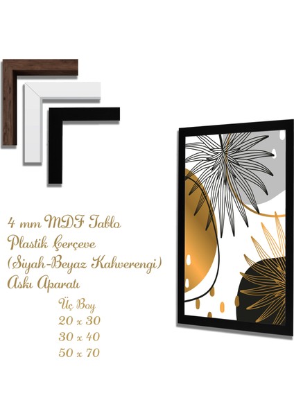 Ahşap Tablolar- Yapay Zeka ile Oluşturulmuş Görseller Uv Baskı-Mdf Tablo /2935