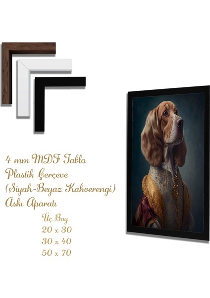 Ahşap Tablolar- Yapay Zeka ile Oluşturulmuş Görseller Uv Baskı-Mdf Tablo /5449