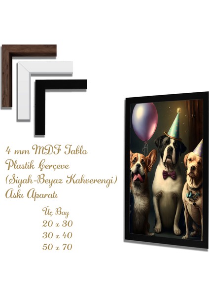 Ahşap Tablolar- Yapay Zeka ile Oluşturulmuş Görseller Uv Baskı-Mdf Tablo /6106