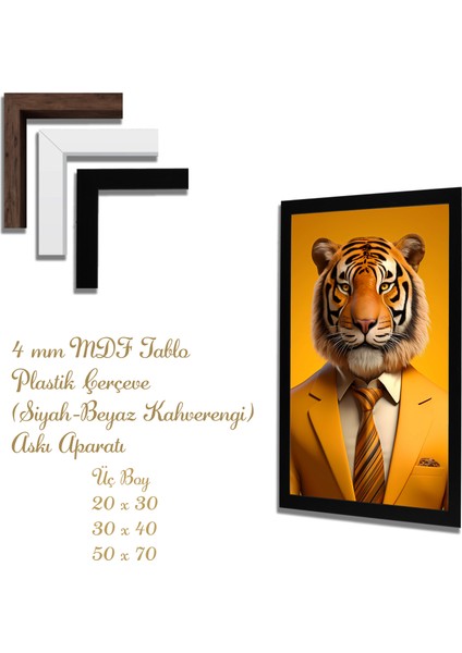 Ahşap Tablolar- Yapay Zeka ile Oluşturulmuş Görseller Uv Baskı-Mdf Tablo /5675