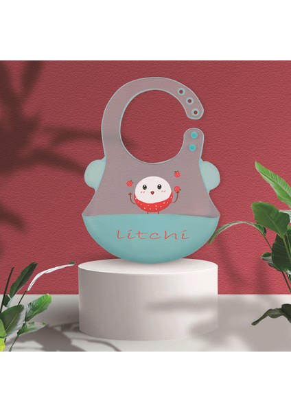 Gıda Sınıfı Silikon Önlük Pirinç Önlüğü Tamamlayıcı Gıda Malzemeleri Yemek Su Geçirmez Salya Akan Havlu Önlükler (Yurt Dışından)