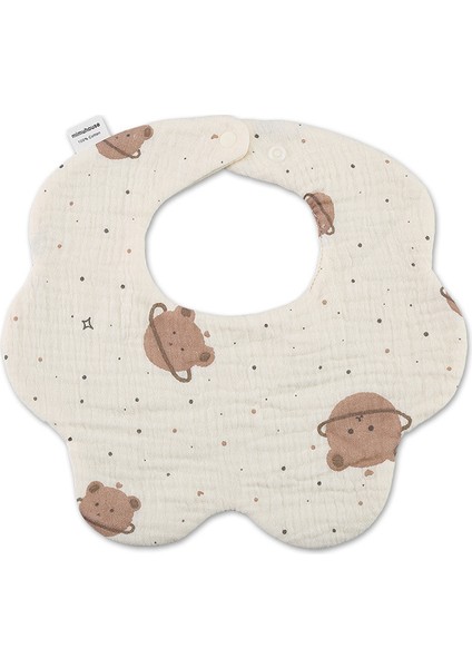 Petal Bib Drool Bib Drool Towela A Sınıfı Pamuk Altı Katlı Gazlı Bez Önlükler (Yurt Dışından)