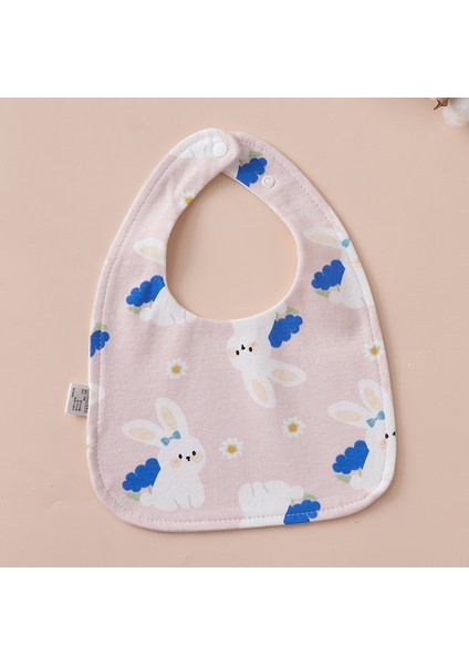 U Şeklinde Önlük Su Geçirmez Salya Akan Havlu Pamuk Tükürük Önleyici Süt Su Yeme Önlüğü Havlu (Yurt Dışından)