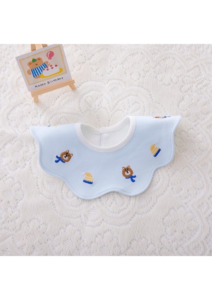 Salya Atkı Önlüğü Pamuk Su Geçirmez Salya Önlüğü Anti-Tükürmek Önlük Önlük Önlük Tek Parça Teslimat (Yurt Dışından)