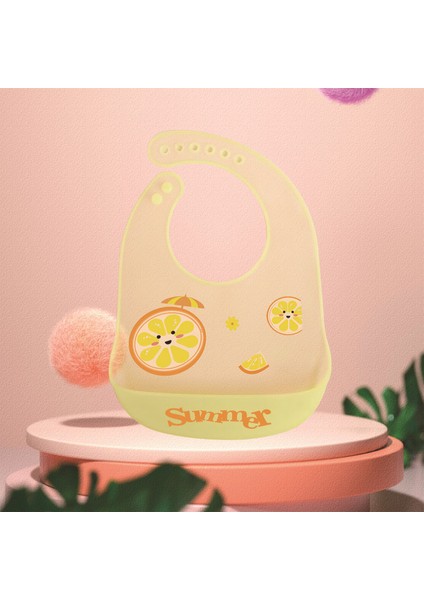 Gıda Sınıfı Silikon Önlük Pirinç Önlüğü Tamamlayıcı Gıda Malzemeleri Yemek Su Geçirmez Salya Akan Havlu Önlükler (Yurt Dışından)