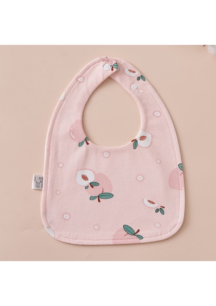 U Şeklinde Önlük Su Geçirmez Salya Akan Havlu Pamuk Tükürük Önleyici Süt Su Yeme Önlüğü Havlu (Yurt Dışından)