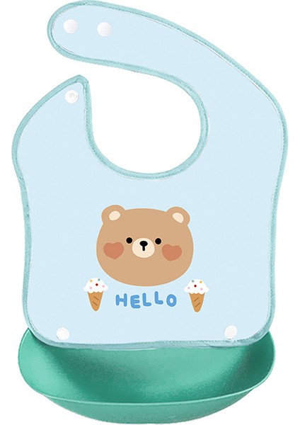 Pirinç Önlük Çıkarılabilir Dubleks Çıkarılabilir Önlükler Su Geçirmez Önlükler Anti-Kirli Yardımcı Önlükler Salya Önlükleri (Yurt Dışından)