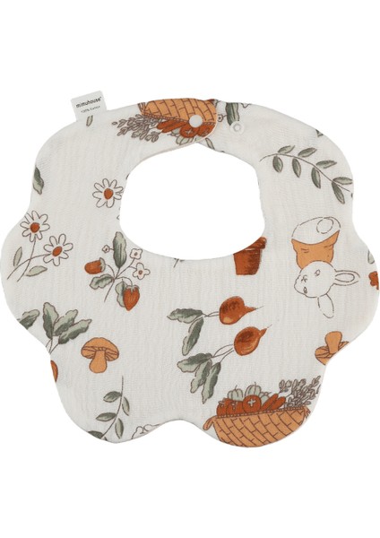 Petal Bib Drool Bib Drool Towela A Sınıfı Pamuk Altı Katlı Gazlı Bez Önlükler (Yurt Dışından)