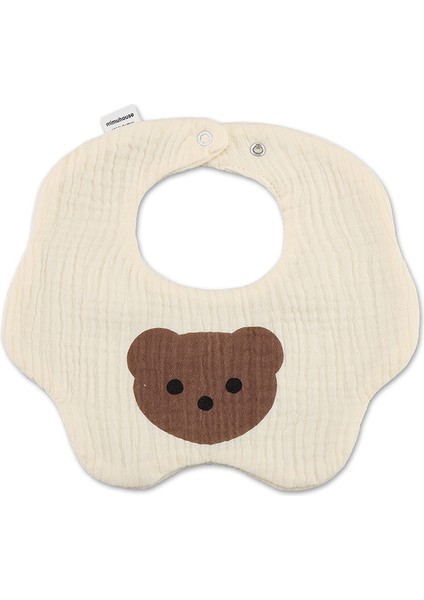 Petal Bib Drool Bib Drool Towela A Sınıfı Pamuk Altı Katlı Gazlı Bez Önlükler (Yurt Dışından)