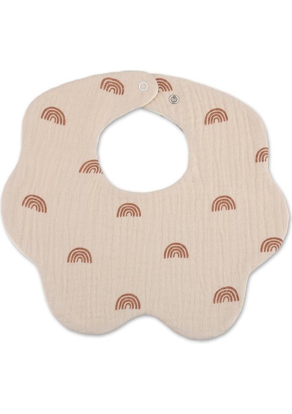 Petal Bib Drool Bib Drool Towela A Sınıfı Pamuk Altı Katlı Gazlı Bez Önlükler (Yurt Dışından)