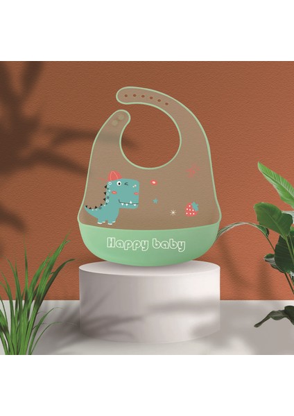 Gıda Sınıfı Silikon Önlük Pirinç Önlüğü Tamamlayıcı Gıda Malzemeleri Yemek Su Geçirmez Salya Akan Havlu Önlükler (Yurt Dışından)