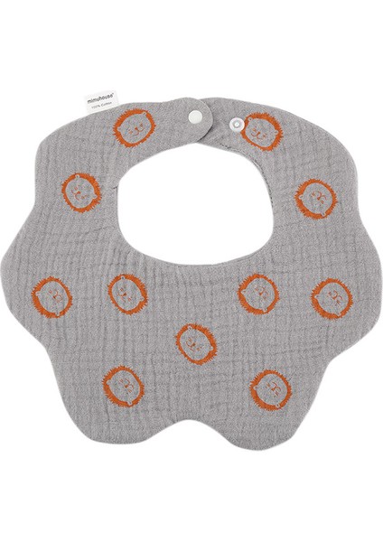 Petal Bib Drool Bib Drool Towela A Sınıfı Pamuk Altı Katlı Gazlı Bez Önlükler (Yurt Dışından)