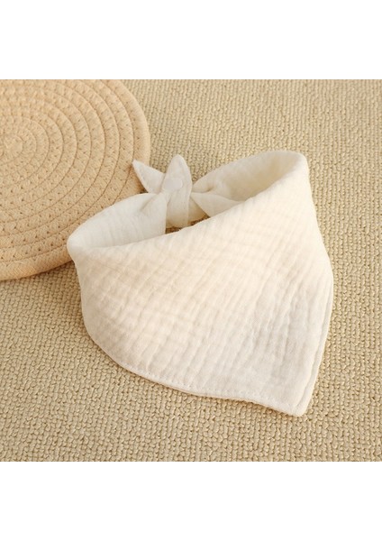 Dört Katmanlı Düz Üçgen Havlu Tipi Gazlı Bez Salya Akıtma Havlu Önlükleri (Yurt Dışından)