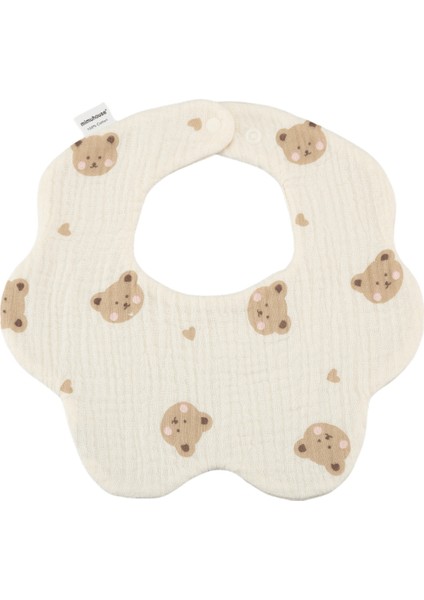 Petal Bib Drool Bib Drool Towela A Sınıfı Pamuk Altı Katlı Gazlı Bez Önlükler (Yurt Dışından)