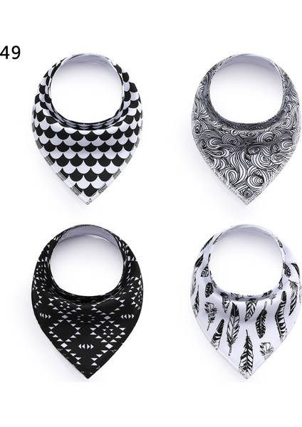 Salya Akıtan Havlu Muz Önlükler Önlükler Polar Malzeme Pamuk Triko Dört Paket (Yurt Dışından)