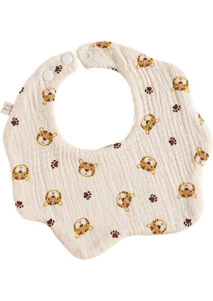 Altı Kat Gazlı Bez Petal Önlük Pamuk Salya Akıtma Havlusu Yenidoğan Önlükleri Bebek Tükürme Önleyici Havlu Pamuk (Yurt Dışından)