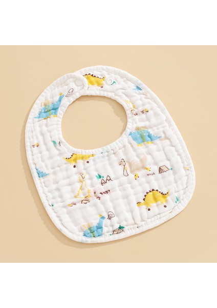 Pamuklu 8 Katlı Gazlı Bez U Şeklinde Önlükler Önlükler (Yurt Dışından)