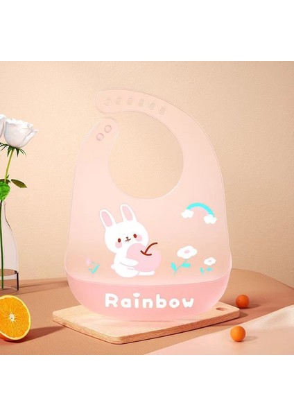 Önlük Silikon Pirinç Önlük Su Geçirmez Ultra Hafif ve Ultra Yumuşak Pirinç Önlük Tamamlayıcı Önlük Önlük Salya Havlusu (Yurt Dışından)