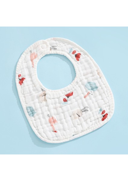 Pamuklu 8 Katlı Gazlı Bez U Şeklinde Önlükler Önlükler (Yurt Dışından)