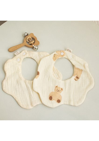 Salya Önlükleri Pamuklu Petal Önlükler Yenidoğan Gazlı Bez Salya Havluları Kategorisi A Emici Önlükler Cepler (Yurt Dışından)