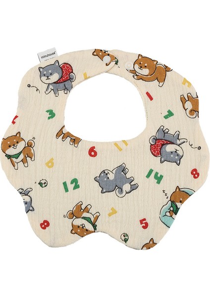 Petal Bib Drool Bib Drool Towela A Sınıfı Pamuk Altı Katlı Gazlı Bez Önlükler (Yurt Dışından)