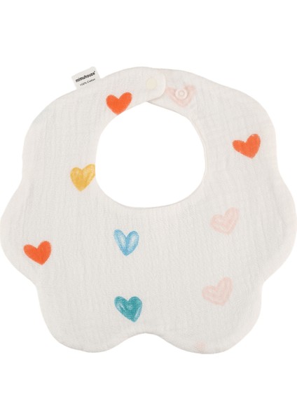 Petal Bib Drool Bib Drool Towela A Sınıfı Pamuk Altı Katlı Gazlı Bez Önlükler (Yurt Dışından)