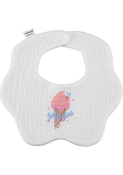 Petal Bib Drool Bib Drool Towela A Sınıfı Pamuk Altı Katlı Gazlı Bez Önlükler (Yurt Dışından)