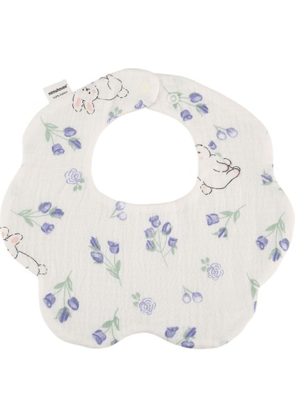Petal Bib Drool Bib Drool Towela A Sınıfı Pamuk Altı Katlı Gazlı Bez Önlükler (Yurt Dışından)