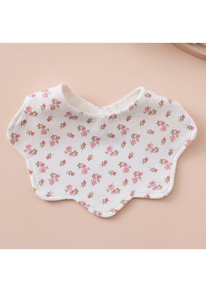 Önlük Salya Havlu Yeme Önlüğü Pamuk Su Geçirmez Tükürük Kalınlaştırılmış ve Genişletilmiş Pirinç Cebi (Yurt Dışından)