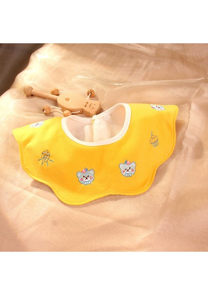 360 Derece Dönebilen Önlük Çift Önlük Salya Havlusu (Yurt Dışından)