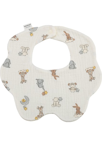Petal Bib Drool Bib Drool Towela A Sınıfı Pamuk Altı Katlı Gazlı Bez Önlükler (Yurt Dışından)