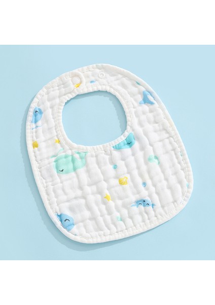 Pamuklu 8 Katlı Gazlı Bez U Şeklinde Önlükler Önlükler (Yurt Dışından)