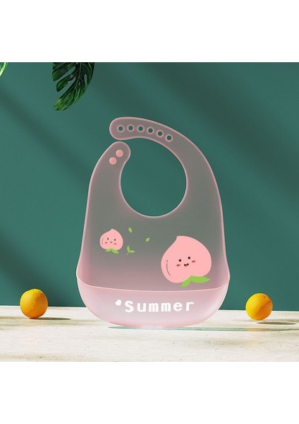 Önlük Silikon Pirinç Önlük Su Geçirmez Ultra Hafif ve Ultra Yumuşak Pirinç Önlük Tamamlayıcı Önlük Önlük Salya Havlusu (Yurt Dışından)