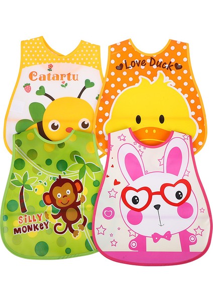 Eva Önlükler Önlükler Yemek Önlükleri Su Geçirmez Kirlenmez Yemek Kıyafetleri (Yurt Dışından)