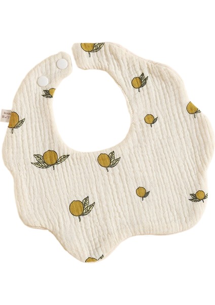 Altı Kat Gazlı Bez Petal Önlük Pamuk Salya Akıtma Havlusu Yenidoğan Önlükleri Bebek Tükürme Önleyici Havlu Pamuk (Yurt Dışından)