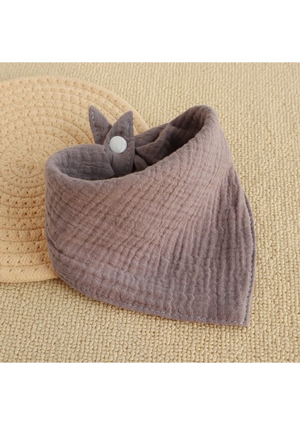 Dört Katmanlı Düz Üçgen Havlu Tipi Gazlı Bez Salya Akıtma Havlu Önlükleri (Yurt Dışından)