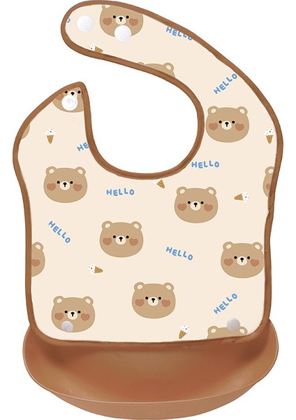 Pirinç Önlük Çıkarılabilir Dubleks Çıkarılabilir Önlükler Su Geçirmez Önlükler Anti-Kirli Yardımcı Önlükler Salya Önlükleri (Yurt Dışından)