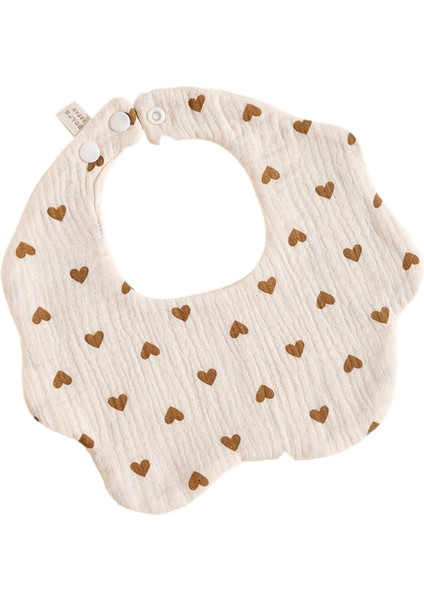 Altı Kat Gazlı Bez Petal Önlük Pamuk Salya Akıtma Havlusu Yenidoğan Önlükleri Bebek Tükürme Önleyici Havlu Pamuk (Yurt Dışından)