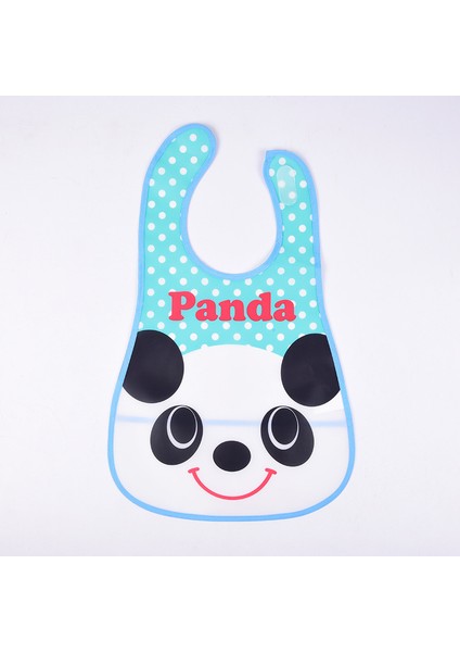 Üç Boyutlu Su Geçirmez Önlük Salya Akan Havlu Yemek Cebi Eva Yemek Kıyafetleri Velcro Önlükler (Yurt Dışından)