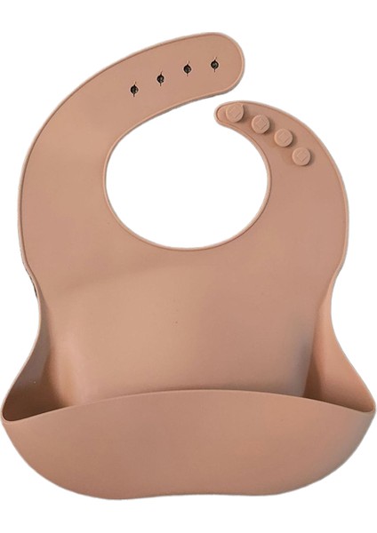 Bebek Pirinç Önlükleri Su Geçirmez 3D Salya Önlükleri Çocuk Yemek Yıkanabilir Silikon Önlükler (Yurt Dışından)