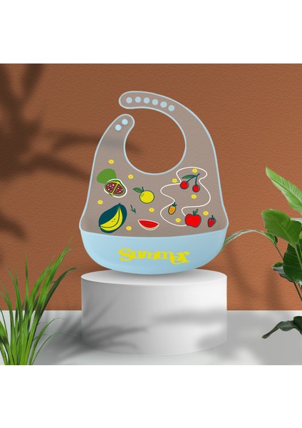 Gıda Sınıfı Silikon Önlük Pirinç Önlüğü Tamamlayıcı Gıda Malzemeleri Yemek Su Geçirmez Salya Akan Havlu Önlükler (Yurt Dışından)