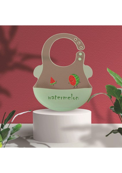 Gıda Sınıfı Silikon Önlük Pirinç Önlüğü Tamamlayıcı Gıda Malzemeleri Yemek Su Geçirmez Salya Akan Havlu Önlükler (Yurt Dışından)