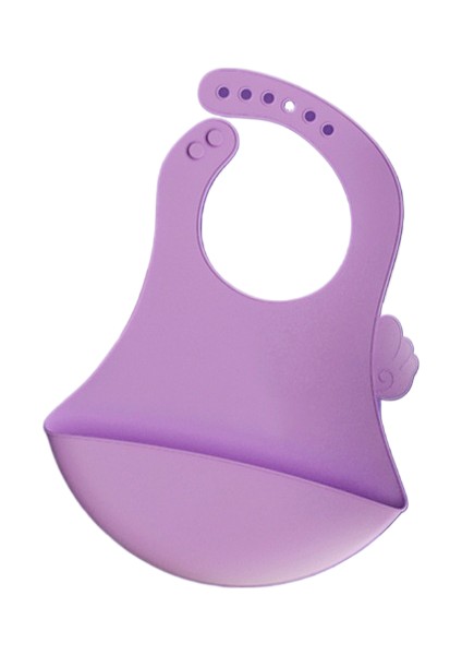 Silikon Salya Önlükleri Bebek Yemek Önlükleri Ultra Yumuşak Ince Gıda Sınıfı Çocuk Silikon Önlükleri (Yurt Dışından)