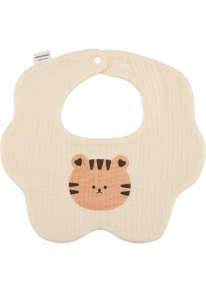 Petal Bib Drool Bib Drool Towela A Sınıfı Pamuk Altı Katlı Gazlı Bez Önlükler (Yurt Dışından)