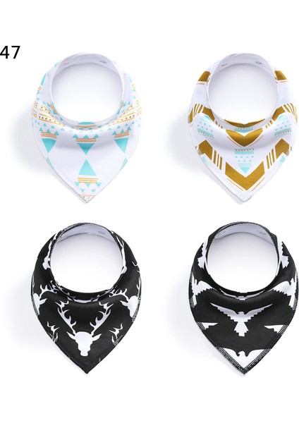 Salya Akıtan Havlu Muz Önlükler Önlükler Polar Malzeme Pamuk Triko Dört Paket (Yurt Dışından)