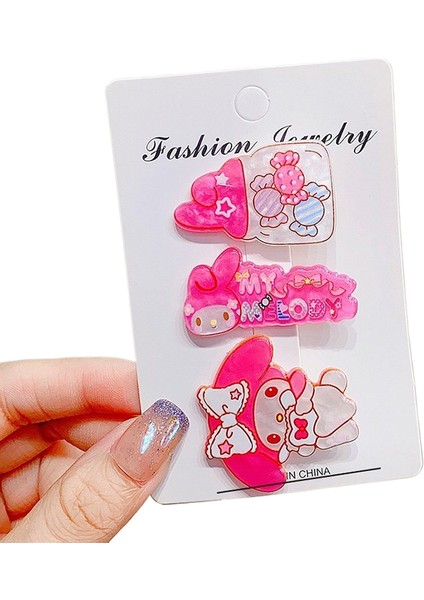 Şeker Rengi Sanrio Ördek Gagası Klipsli Saç Tokası (Yurt Dışından)